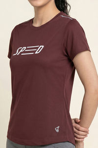 Zelocity Quick Dry Relaxed Top - Friar Brown — thumbnail 4